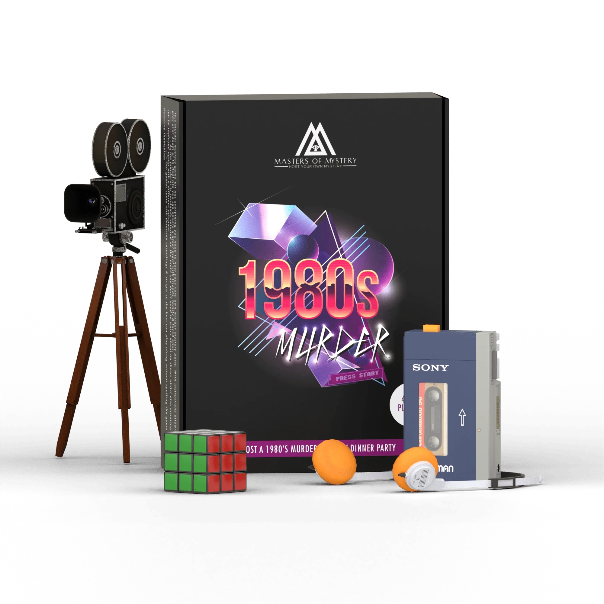 1980s Murder Mystery Game Kit - Image 3