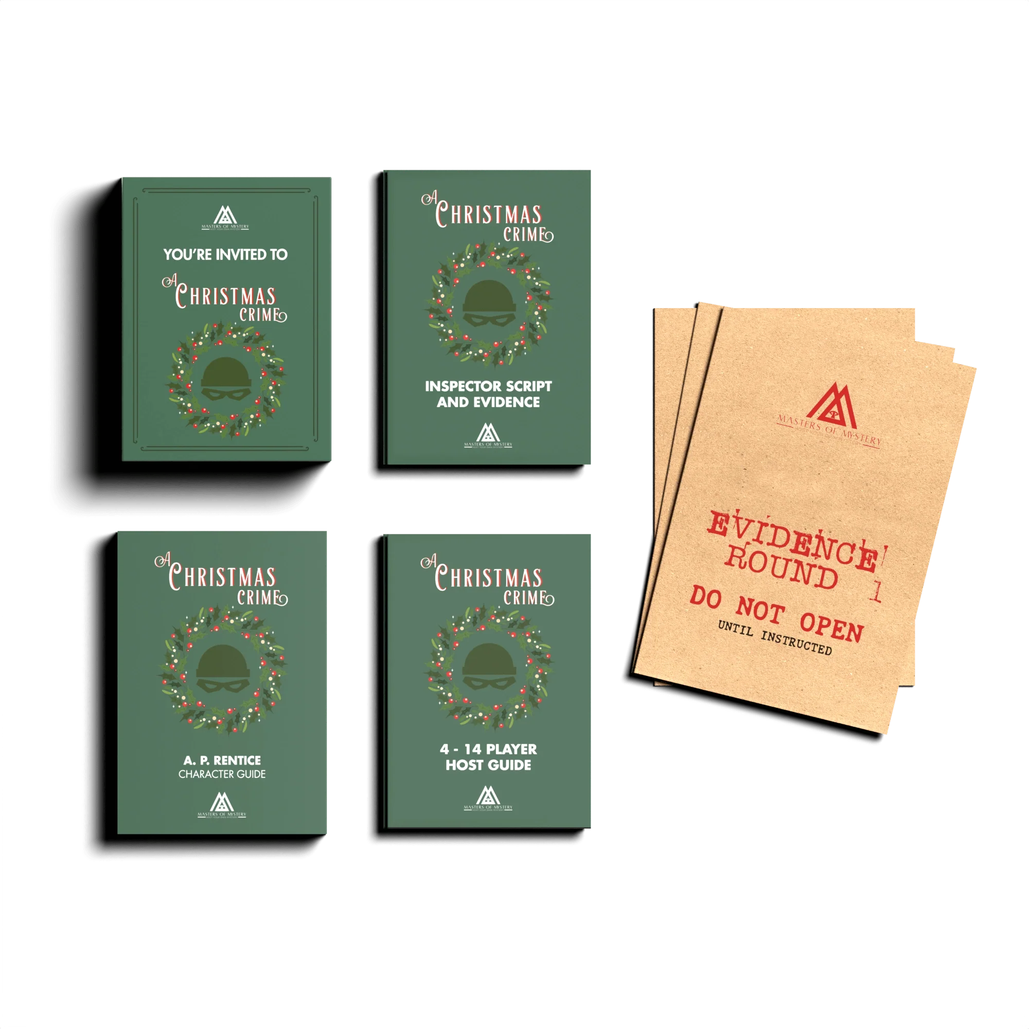 A Christmas Crime Murder Mystery Game Kit - Image 3