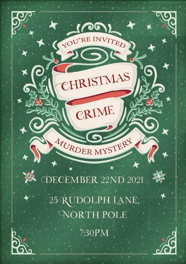 A Christmas Crime Murder Mystery Game Kit - Image 6