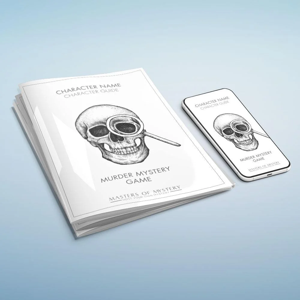 Exorcism & Asylum Halloween Murder Mystery Game Kit - Image 3