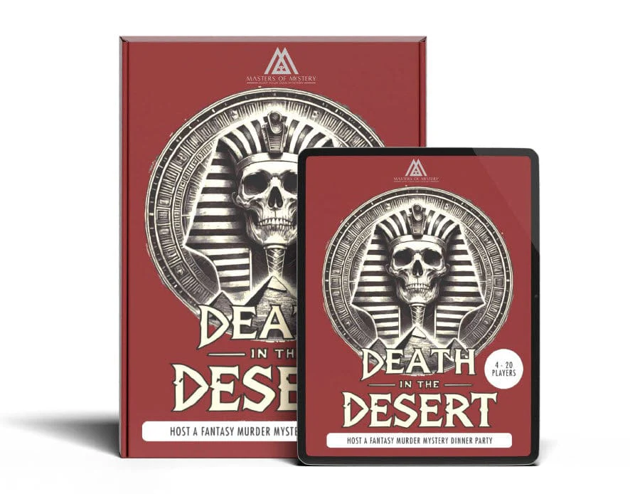 Expansion Pack - Ancient Egypt Themed Murder Mystery Game Kit