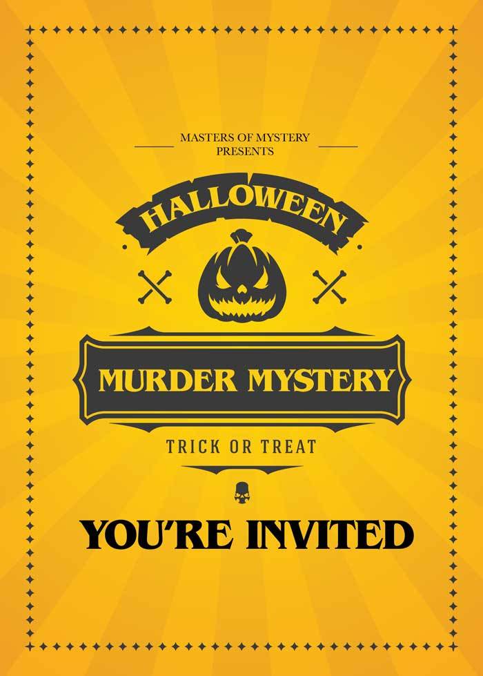 Expansion Pack - Host Your Own Halloween Themed Murder Mystery Game Kit - Image 5