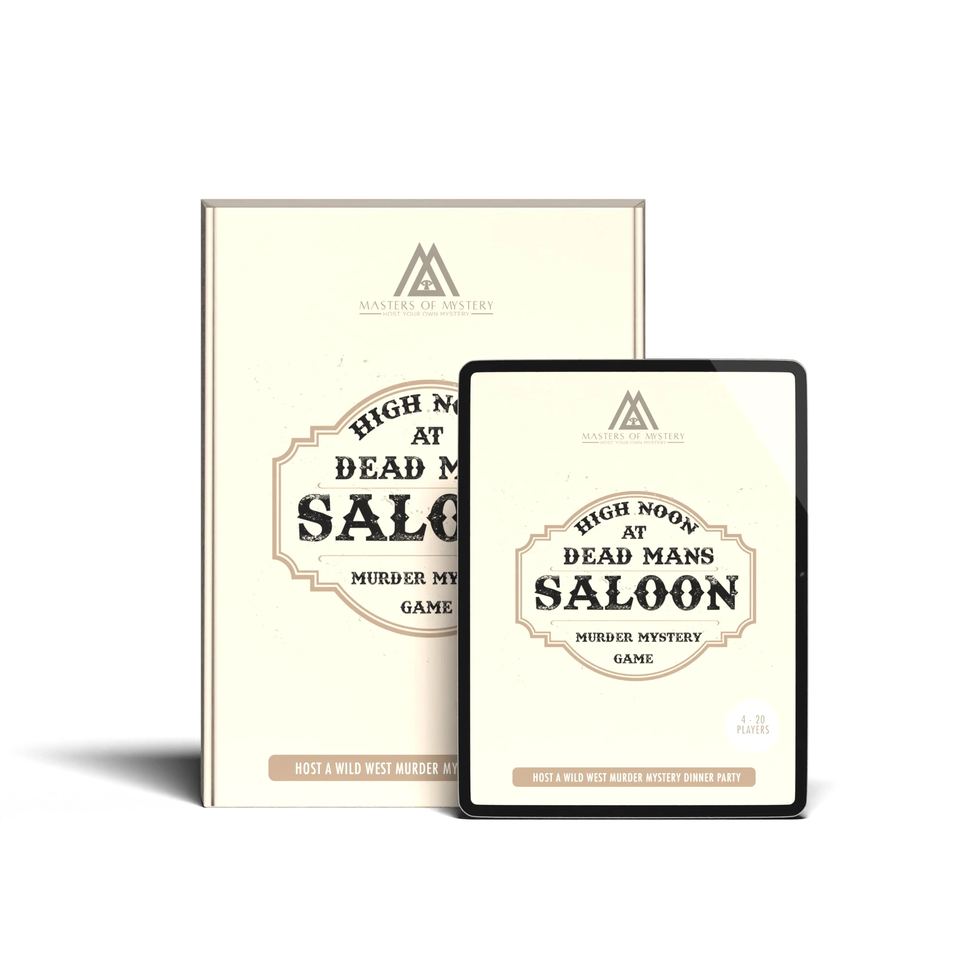 Expansion Pack - Host Your Own Wild West Cowboy Themed Murder Mystery Game Kit