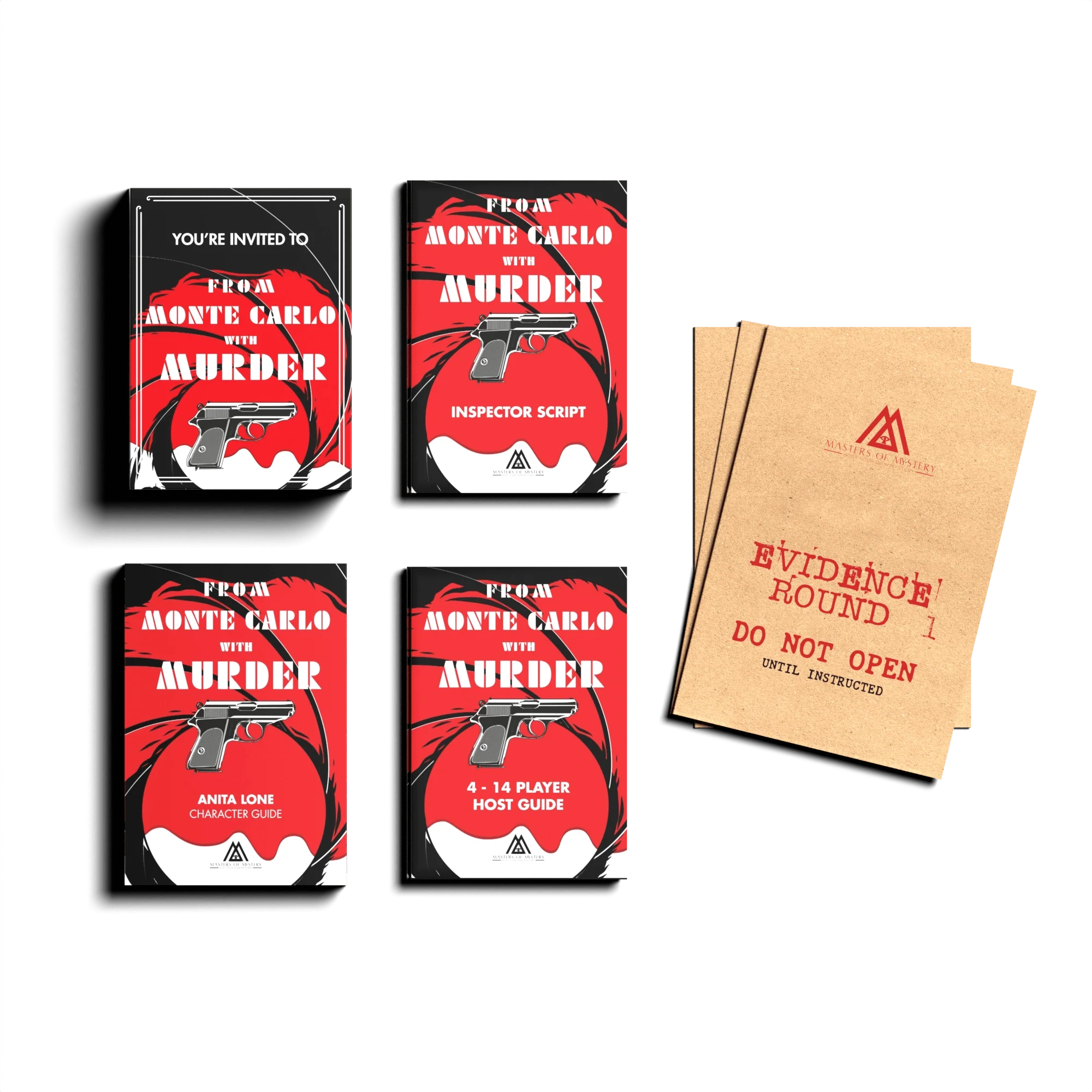 Expansion Pack - Spy Themed Murder Mystery Host Your Own Game Kit - Image 2