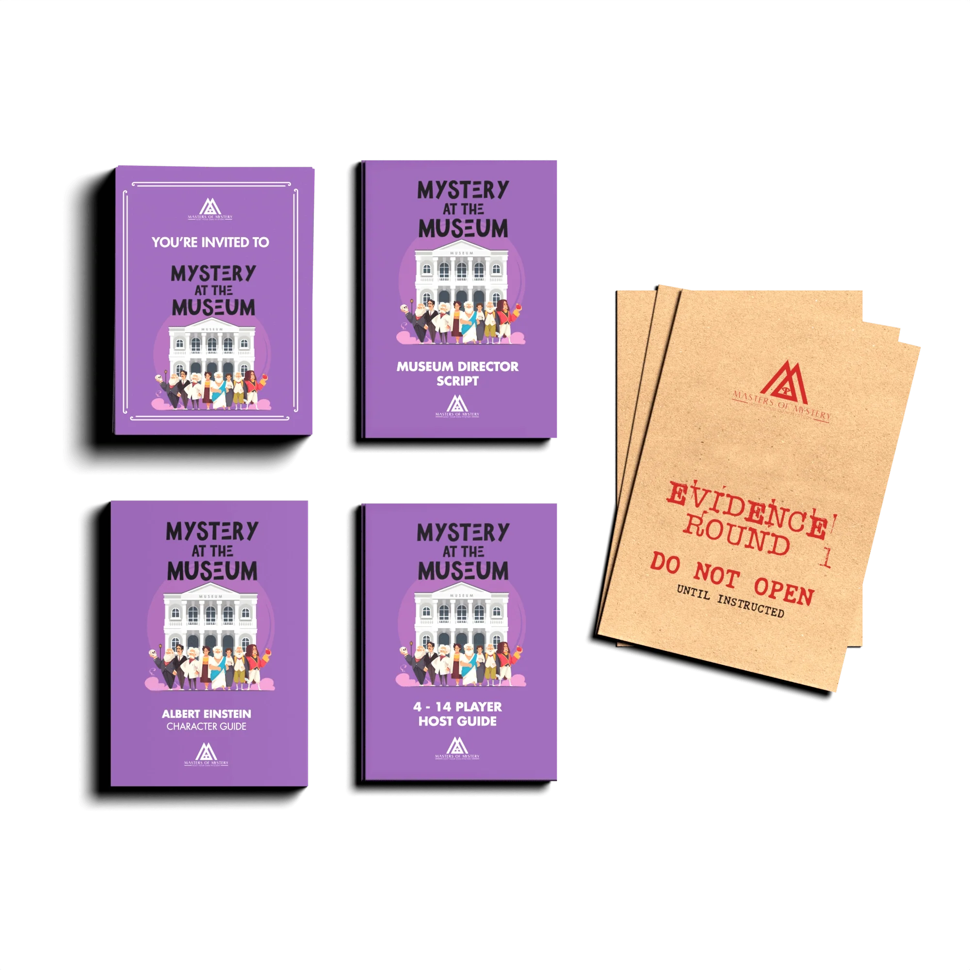 Expansion Pack - Kids Murder Mystery Game Kit - Mystery At The Museum - Image 3