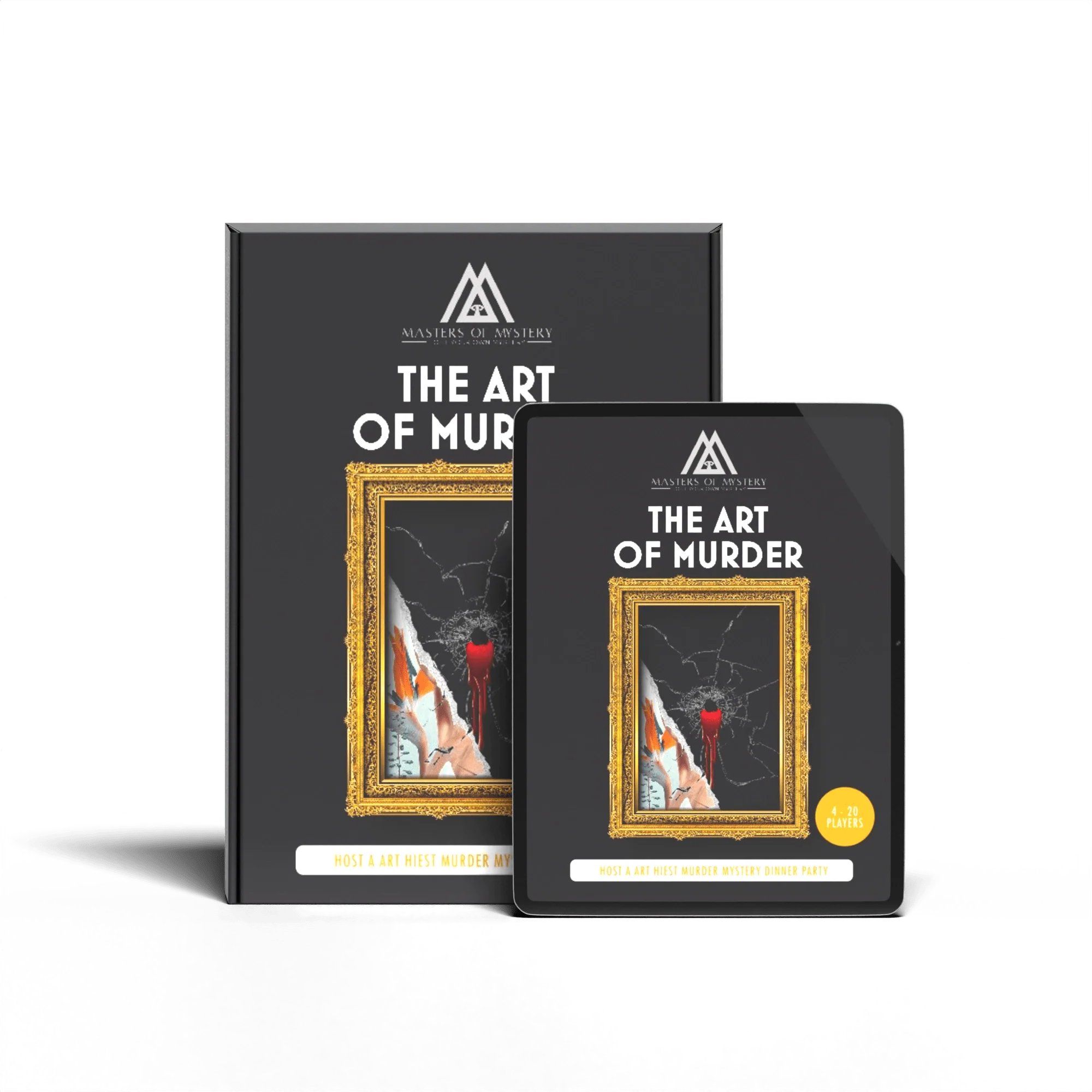 Expansion Pack - The Art of Murder - An art Heist Murder Mystery Game Kit