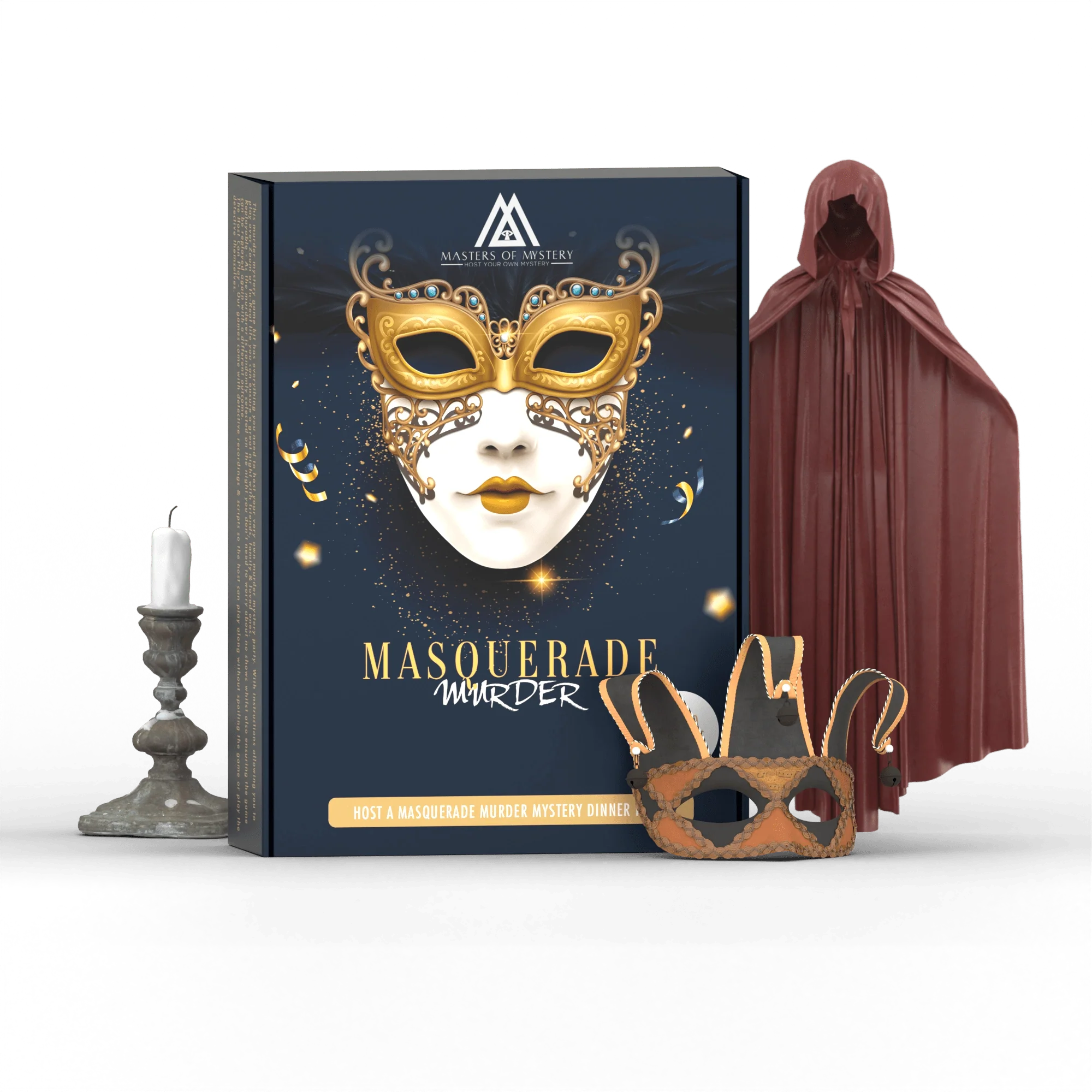 Masquerade Ball/Carnival Murder Mystery Host Your Own Game Kit - Image 3