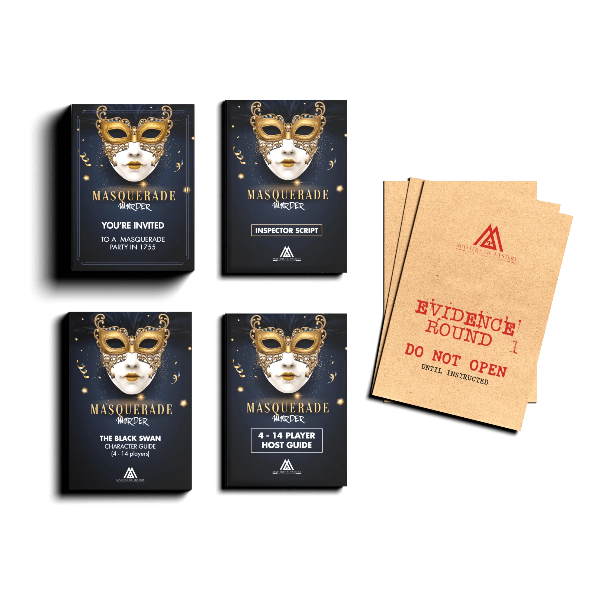 Masquerade Ball/Carnival Murder Mystery Host Your Own Game Kit - Image 4