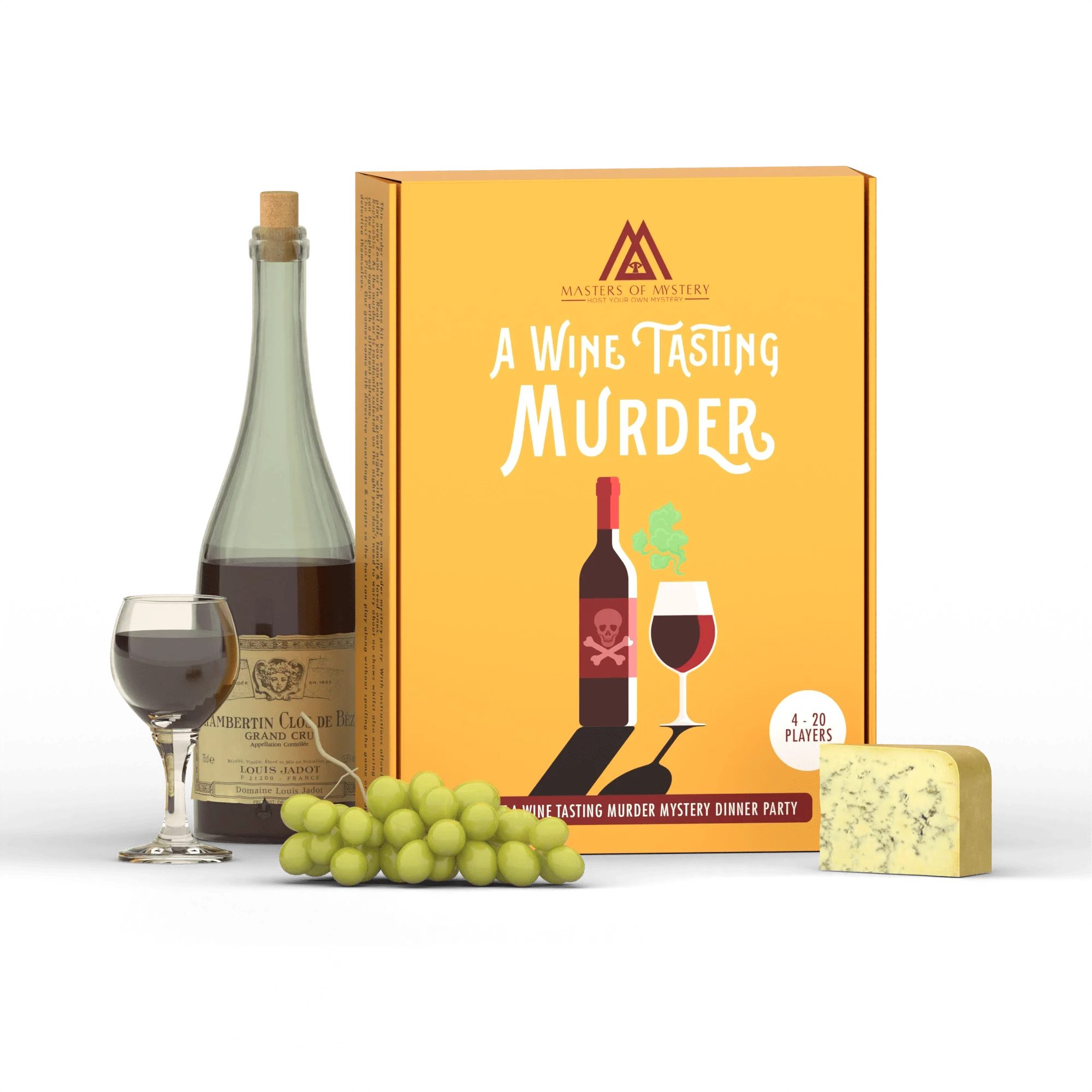 Replay-able Wine Tasting Murder Mystery Dinner Party Game for Up to 20 Adults – Host Your Own Wine-Themed Game Night – Physical Kit - Image 3