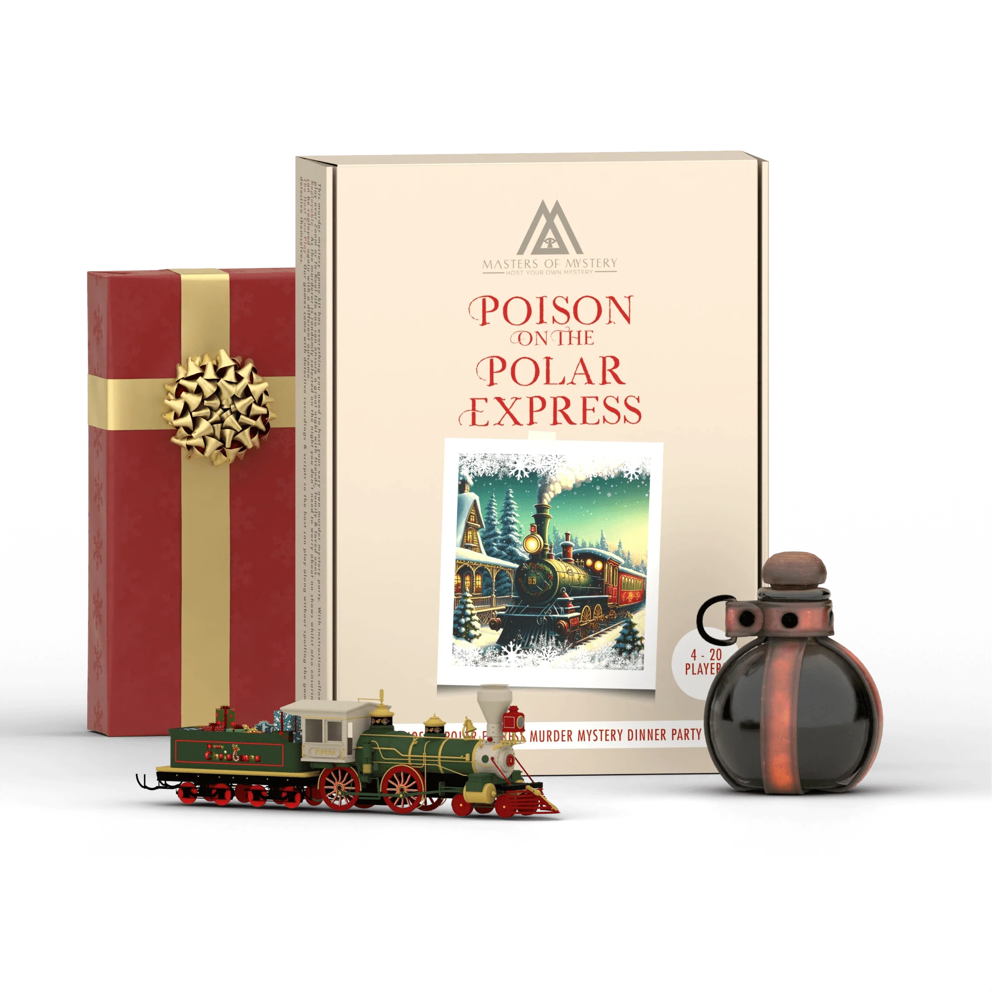 Polar Express Christmas Train Murder Mystery Game Kit - Image 3