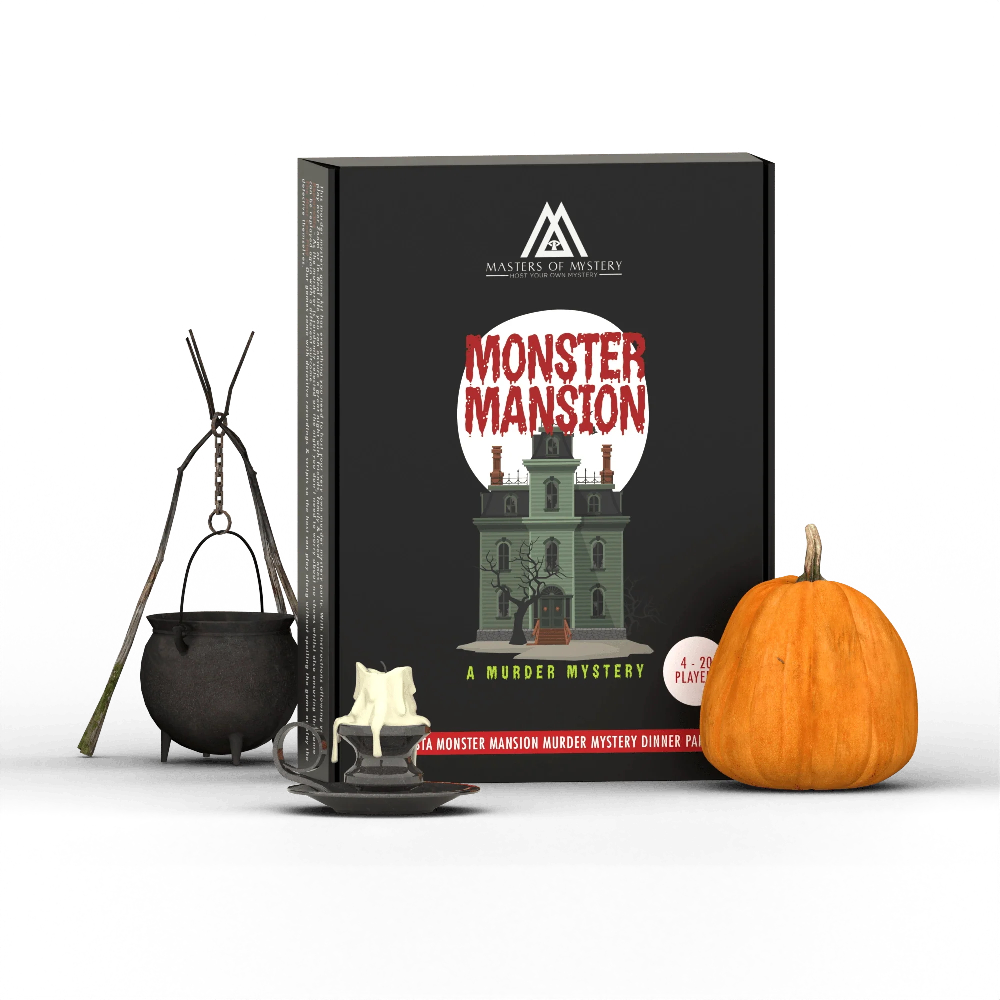 Replay-able Haunted House Murder Mystery Dinner Party Game for Up to 20 Adults - Host A Halloween Dinner Party Game Night – Classic Monsters Fancy Dress Dinner PartyV2 - Image 4