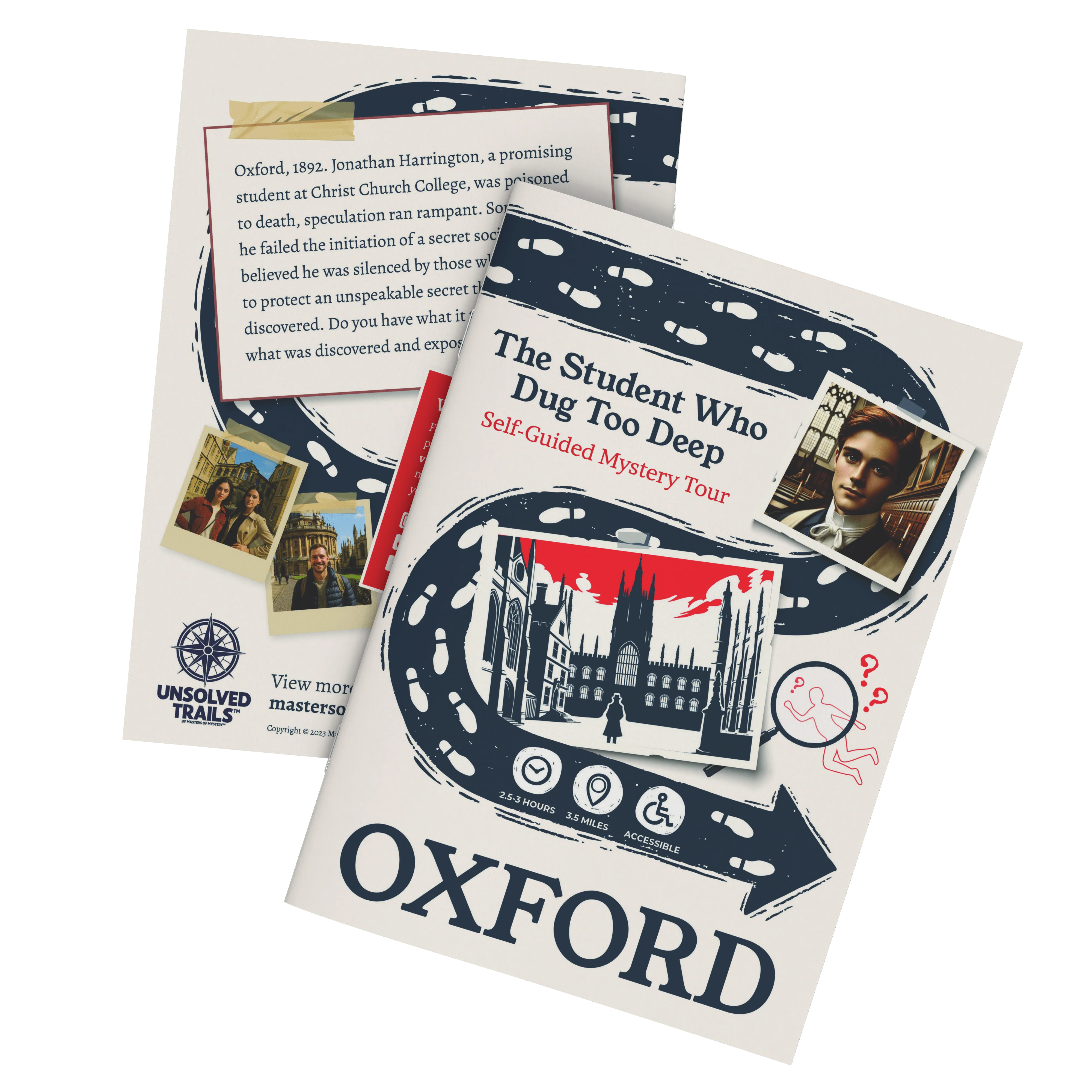 Outdoor Escape Room Oxford - Self-Guided Murder Mystery Tour – The Missing Manuscript - Image 4