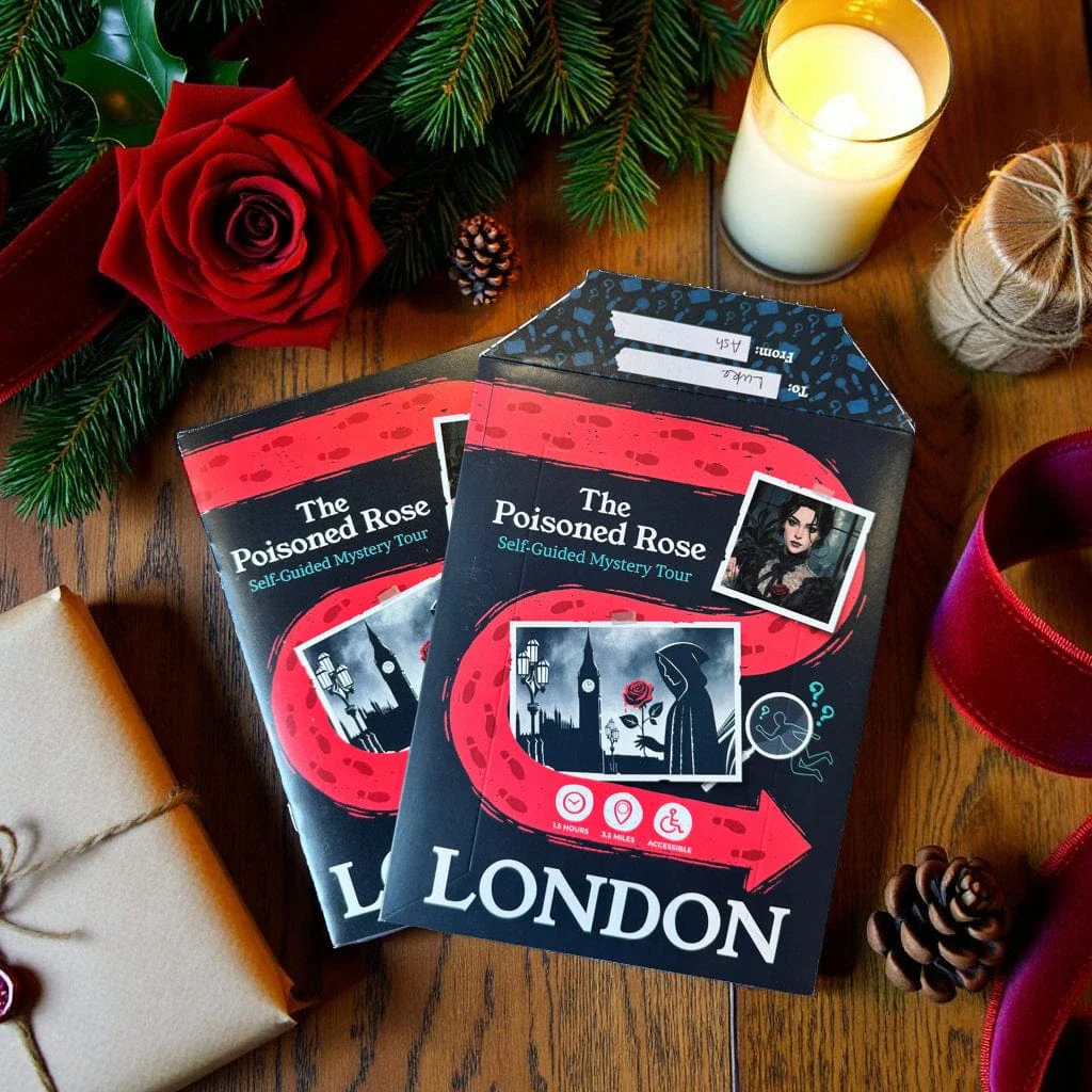 Outdoor Escape Room London - Self-Guided Murder Mystery Tour – The Poisoned Rose - Image 2