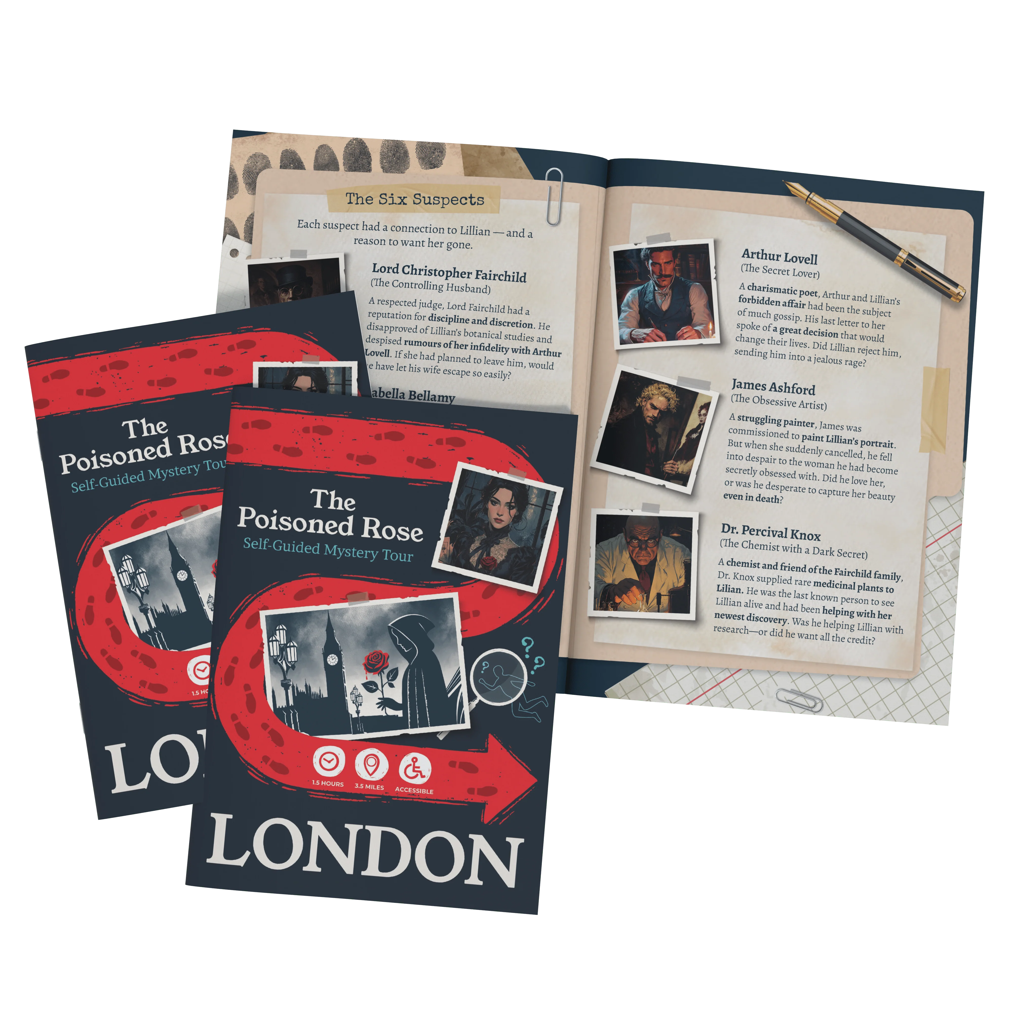 Outdoor Escape Room London - Self-Guided Murder Mystery Tour – The Poisoned Rose - Image 5