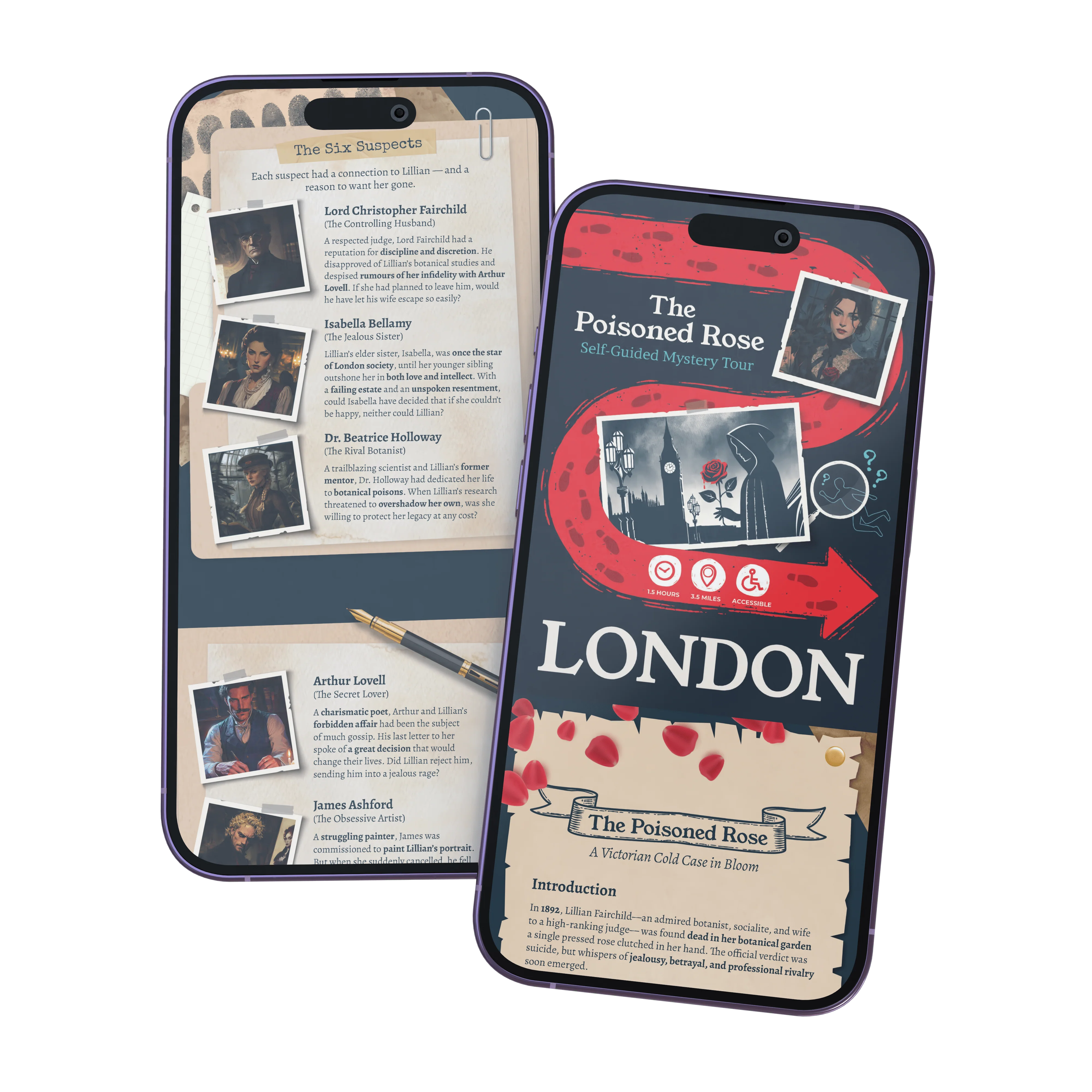 Outdoor Escape Room London - Self-Guided Murder Mystery Tour – The Poisoned Rose - Image 7