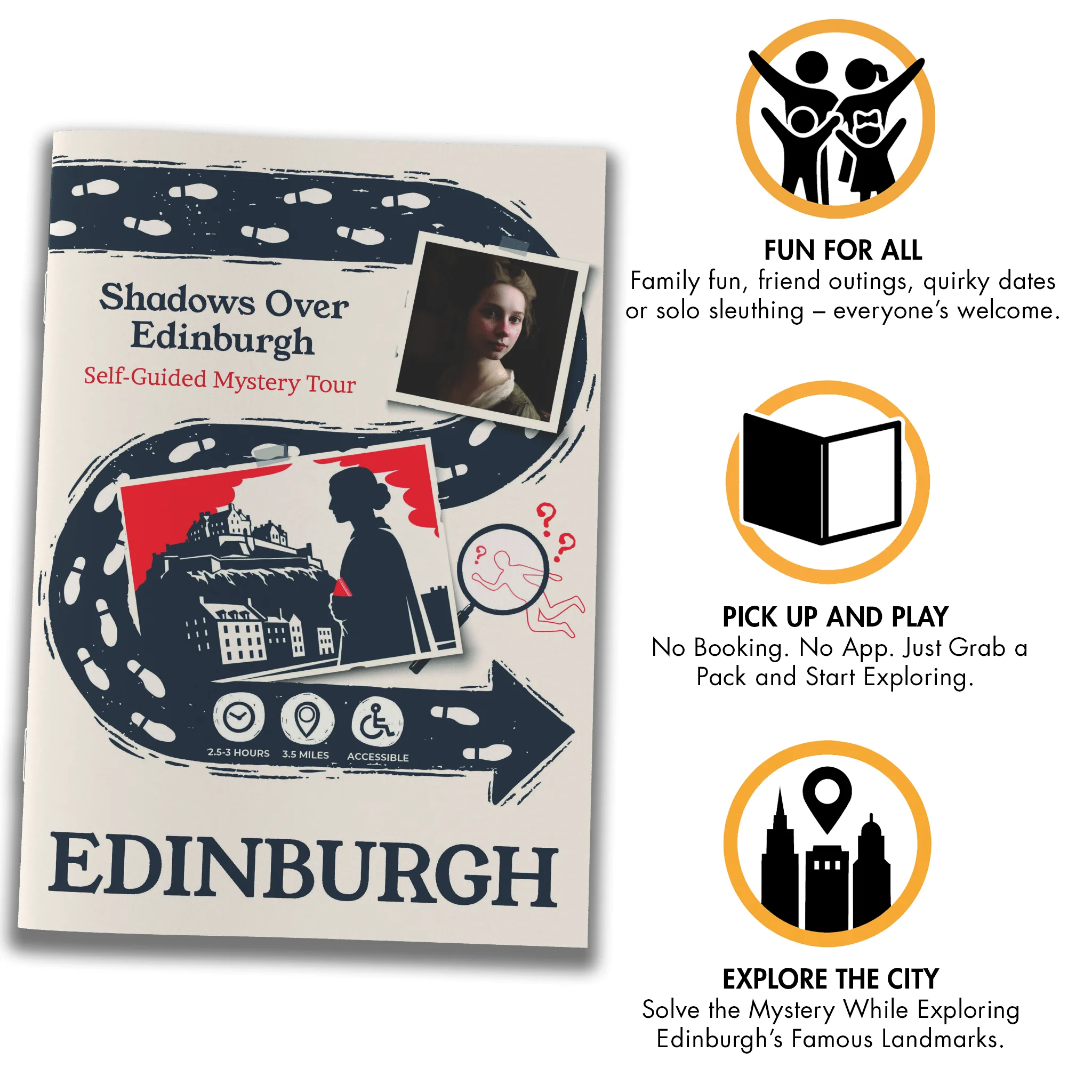 Outdoor Escape Room Edinburgh - Self-Guided Murder Mystery Tour – The Vanishing Apprentice - Image 3