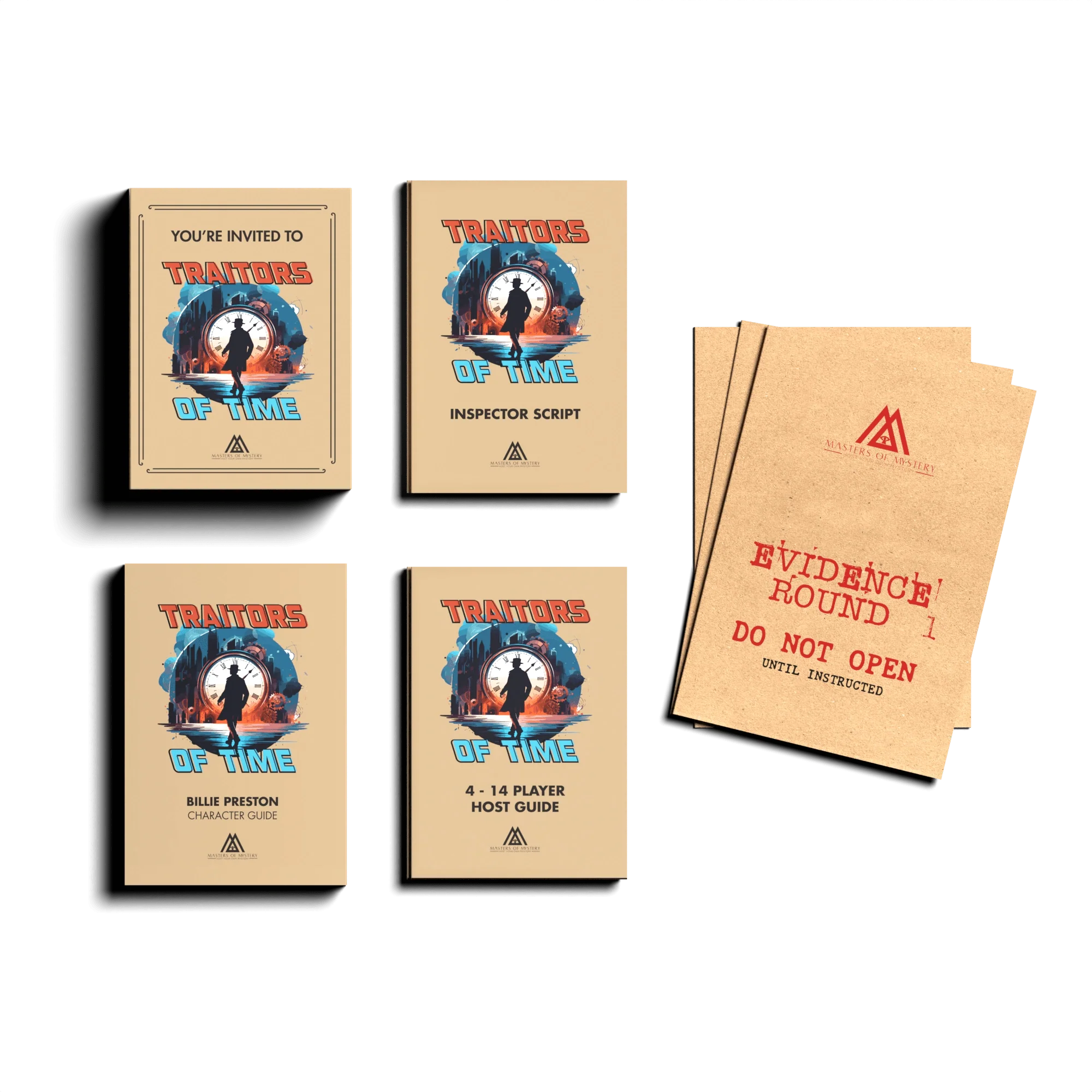 Traitors of Time - A Time Travel Murder Mystery Game Kit - Image 3
